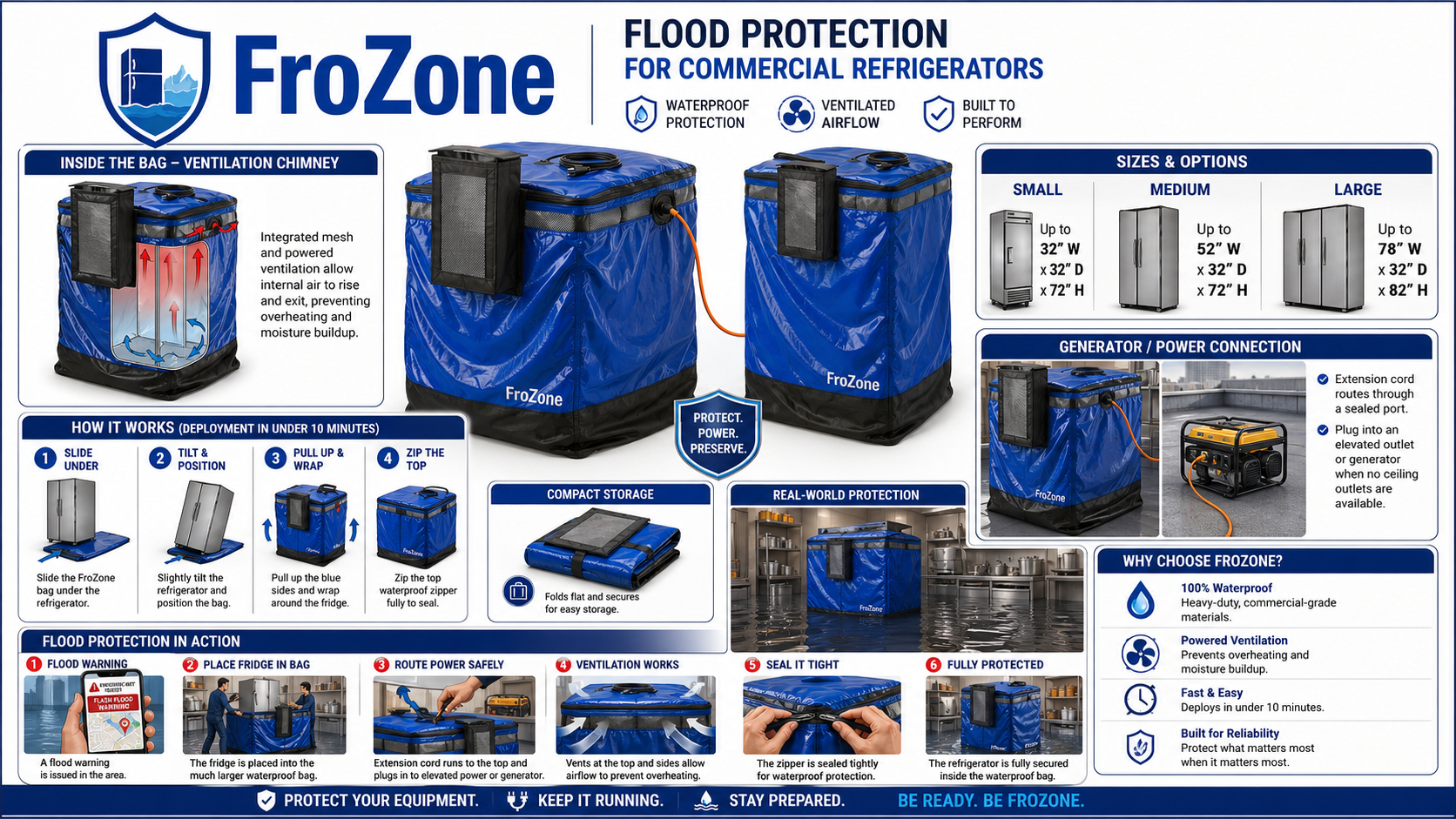 Refrigerator Flood Protection Concept
